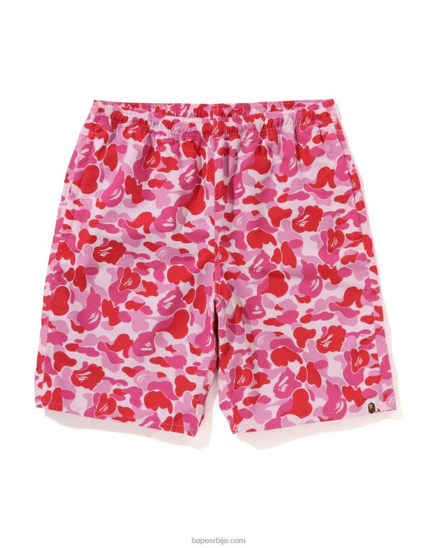 розе мушкарци A Bathing Ape абц цамо шортс за плажу J428046