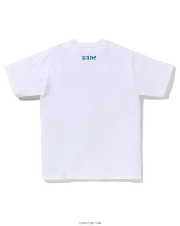 бео мушкарци A Bathing Ape глава 1993 тее J428055