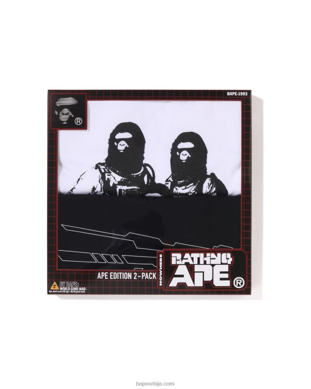 цаисе мушкарци A Bathing Ape Тее пакет кутија #1 м J4280323