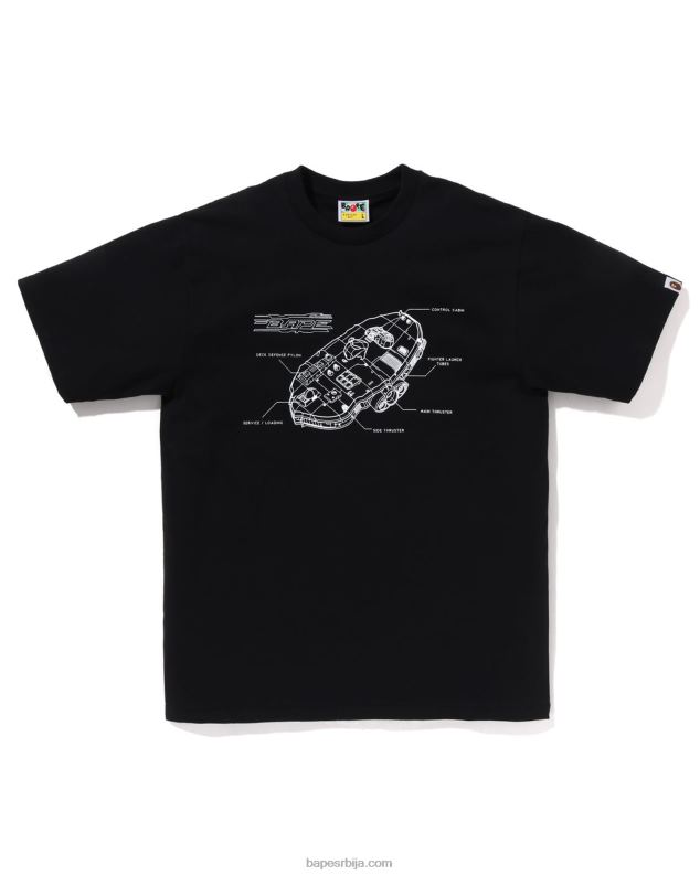 цаисе мушкарци A Bathing Ape Тее пакет кутија #2 м J4280319