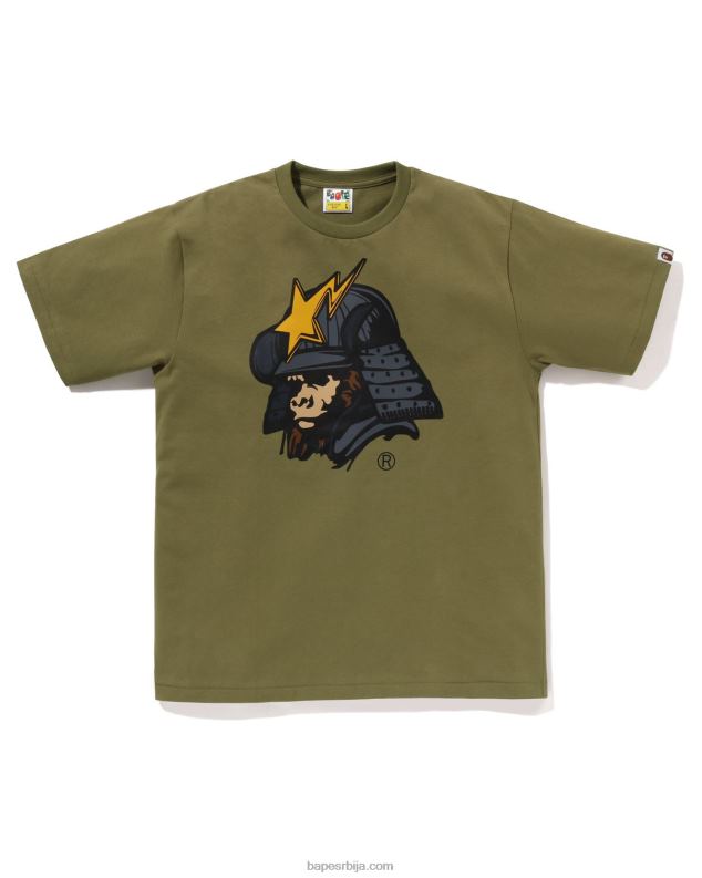 маховина зелена мушкарци A Bathing Ape генерал кабуто тее J4280124