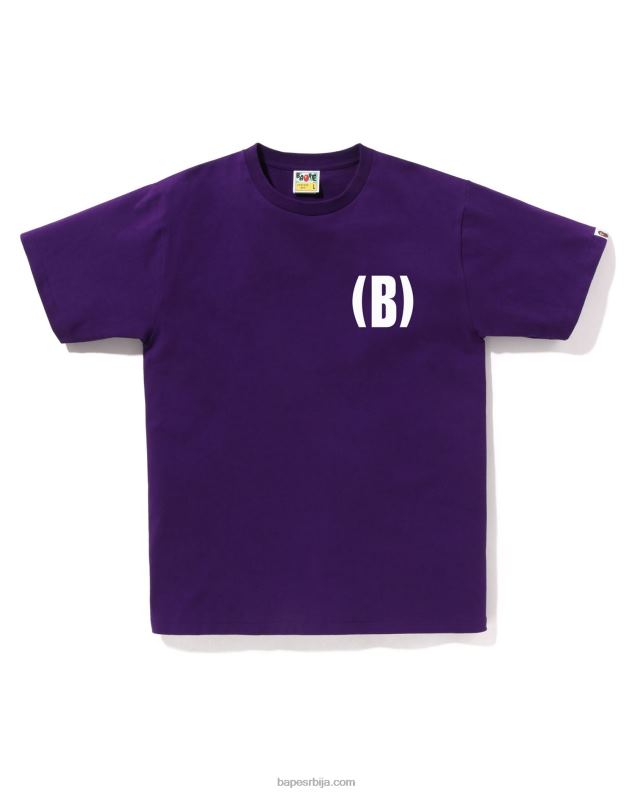 љубичаста мушкарци A Bathing Ape б један бод тее J4280132