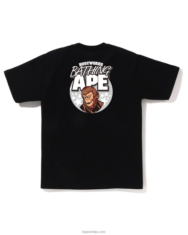 црн мушкарци A Bathing Ape тее J4280161