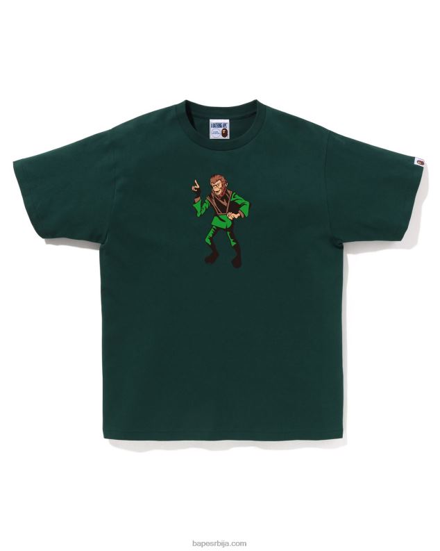 Војничко зелена мушкарци A Bathing Ape тее J4280162