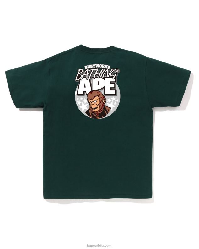 Војничко зелена мушкарци A Bathing Ape тее J4280162