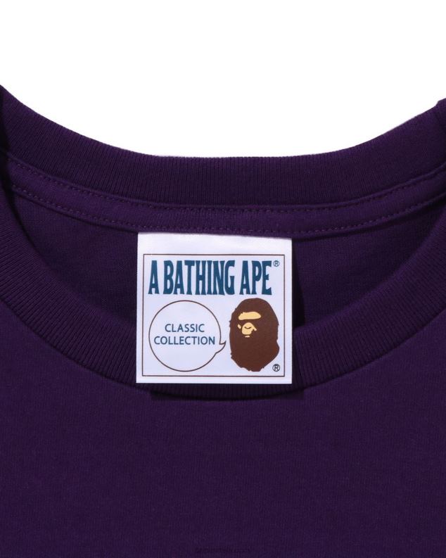 љубичаста мушкарци A Bathing Ape тее J4280163