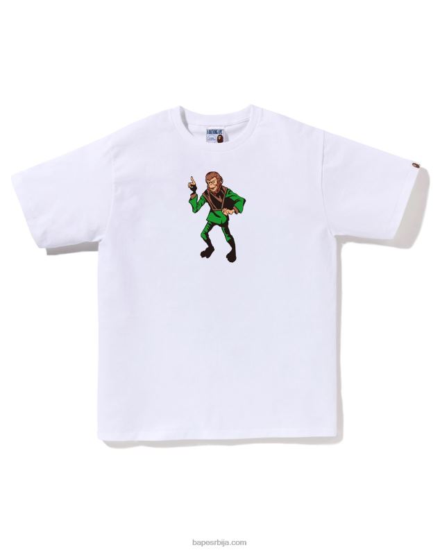 бео мушкарци A Bathing Ape тее J4280164