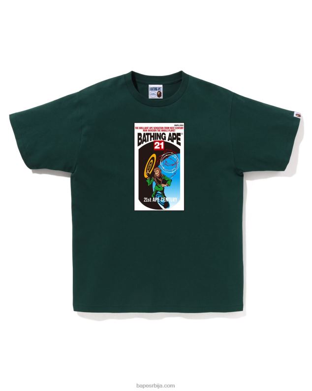Војничко зелена мушкарци A Bathing Ape тее J4280166