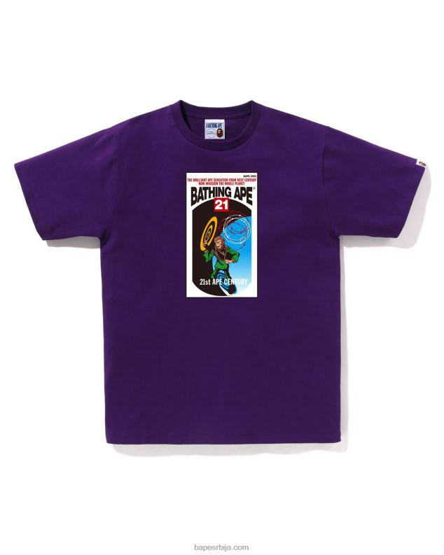 љубичаста мушкарци A Bathing Ape тее J4280167