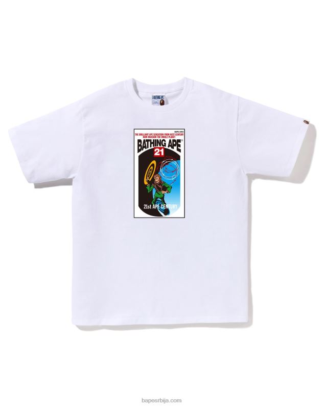 бео мушкарци A Bathing Ape тее J4280168