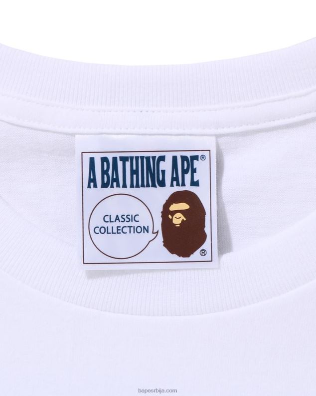 бео мушкарци A Bathing Ape тее J4280168