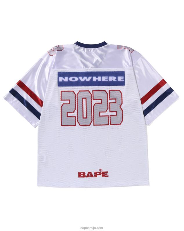 бео мушкарци A Bathing Ape фудбалски дрес J4280170