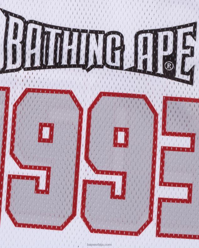 бео мушкарци A Bathing Ape фудбалски дрес J4280170