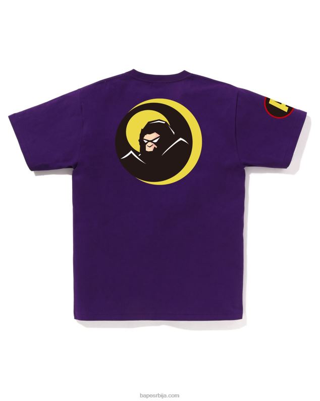 љубичаста мушкарци A Bathing Ape схадов тее J4280173