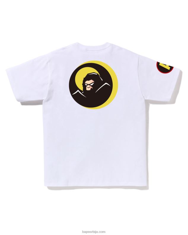 бео мушкарци A Bathing Ape схадов тее J4280174