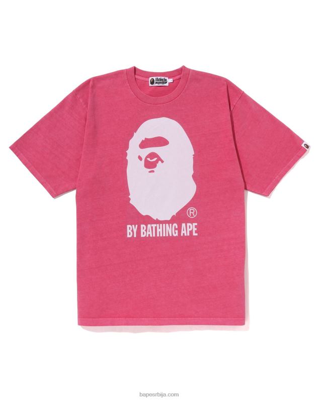 карминска ружа мушкарци A Bathing Ape префарбан опуштеном мајицом J4280253