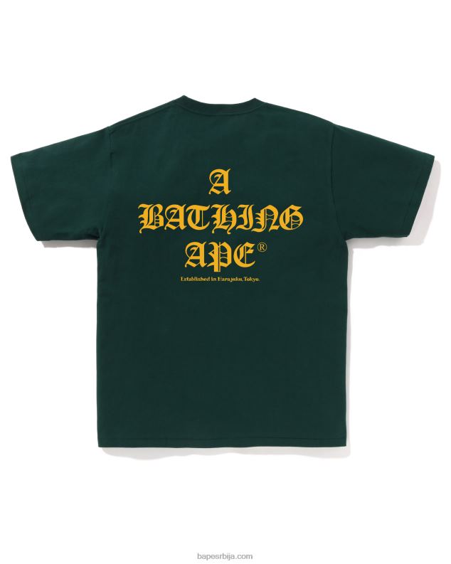 дубока џунгла мушкарци A Bathing Ape лого тее J428037