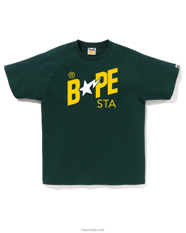 дубока џунгла мушкарци A Bathing Ape боје лого мајица J428041
