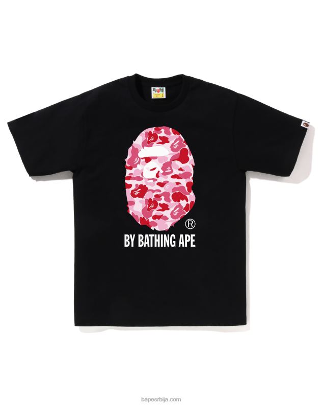 црн мушкарци A Bathing Ape абц цамо би купање мајице J428061