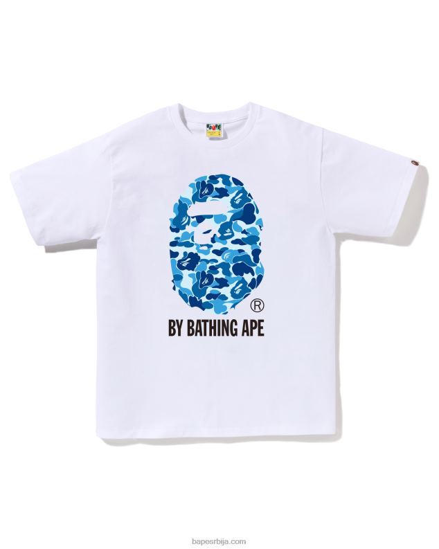 бео мушкарци A Bathing Ape абц цамо би купање мајице J428062