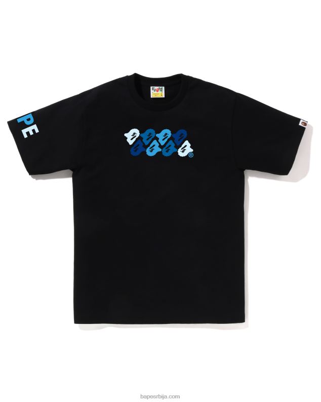 црн мушкарци A Bathing Ape абц цамо тее J428074
