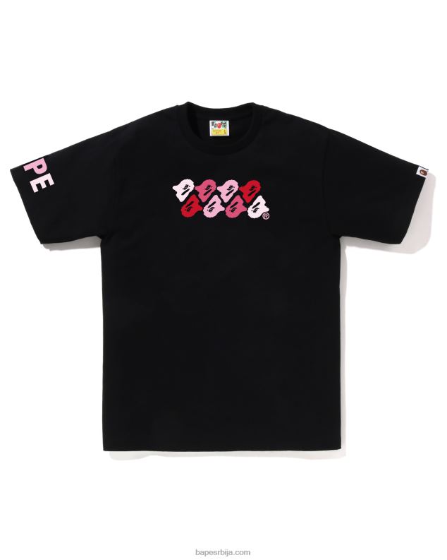 црн мушкарци A Bathing Ape абц цамо тее J428076