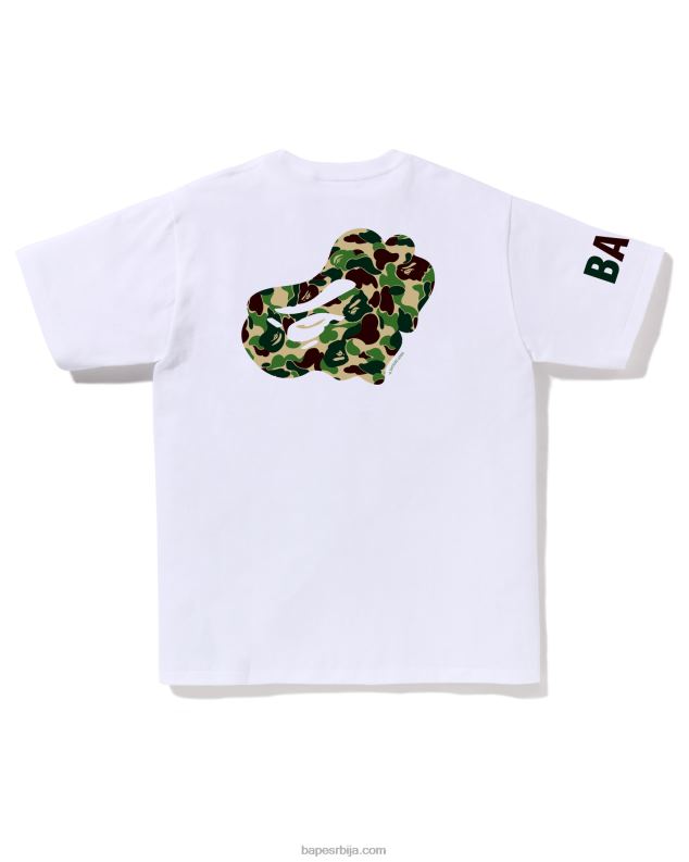 бео мушкарци A Bathing Ape абц цамо тее J428078