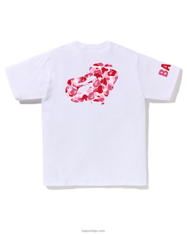бео мушкарци A Bathing Ape абц цамо тее J428079
