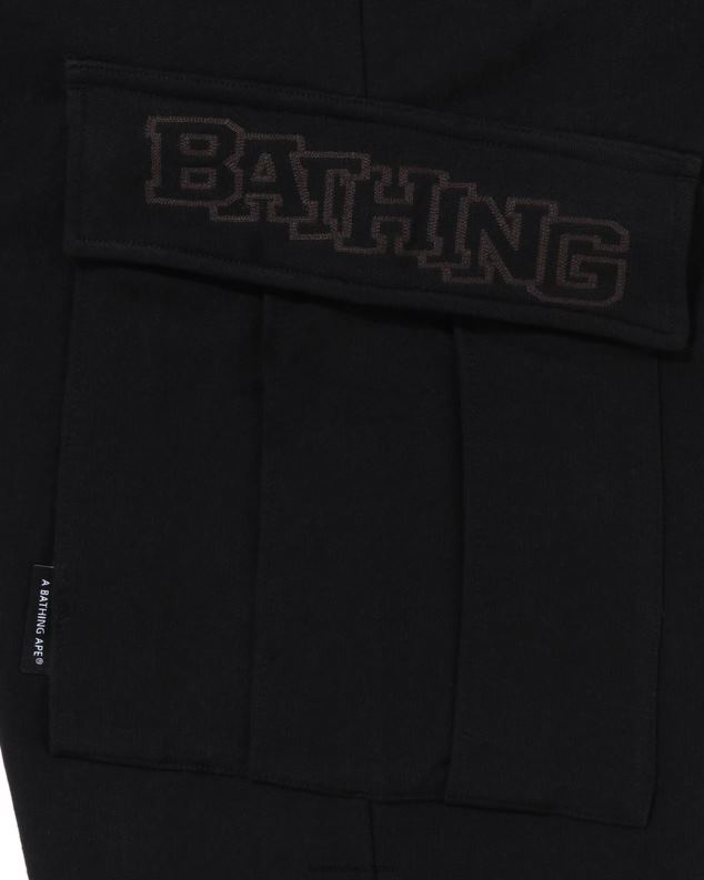 црн мушкарци A Bathing Ape Опуштене тренирке са 6 џепова J4280228