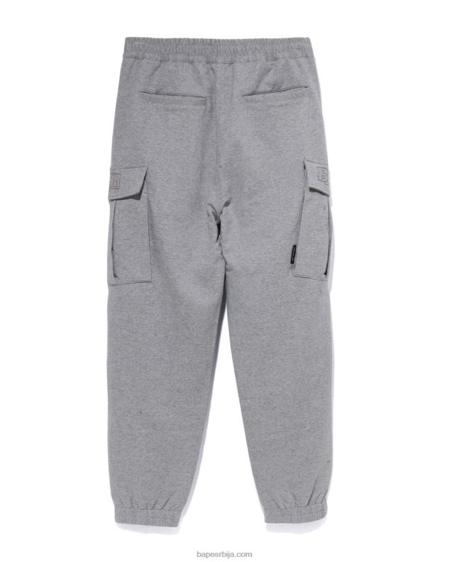 сива мушкарци A Bathing Ape Опуштене тренирке са 6 џепова J4280229