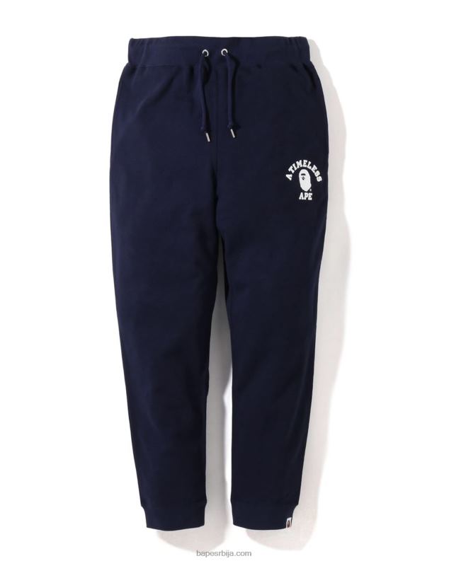 Морнарско плаво мушкарци A Bathing Ape к јјјјоунд колеџ тренирке J4280342