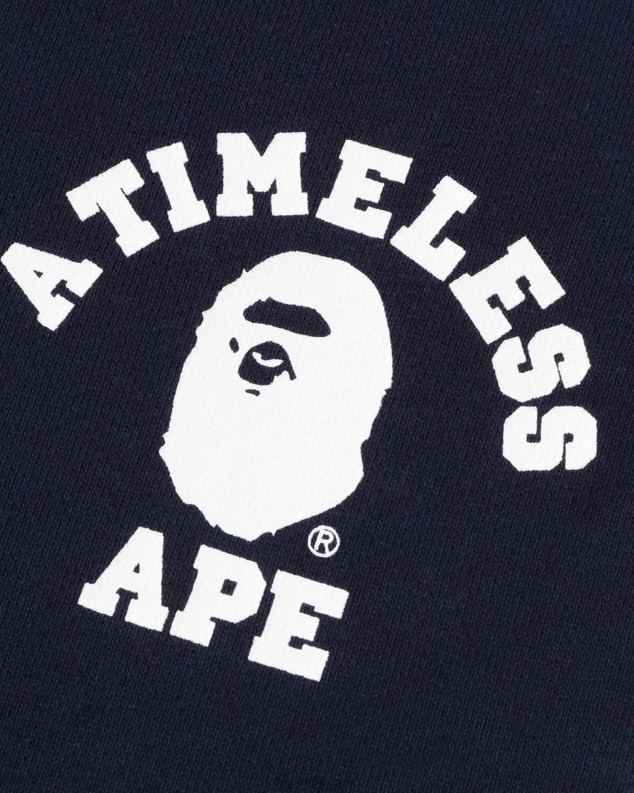 Морнарско плаво мушкарци A Bathing Ape к јјјјоунд колеџ тренирке J4280342