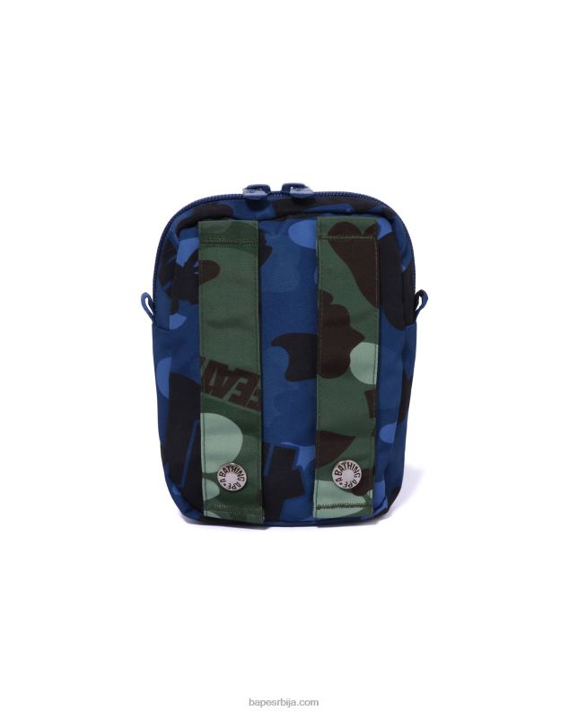 Војничко зелена мушкарци A Bathing Ape к ундфтд маскирне панталоне са више џепова у боји J4280348