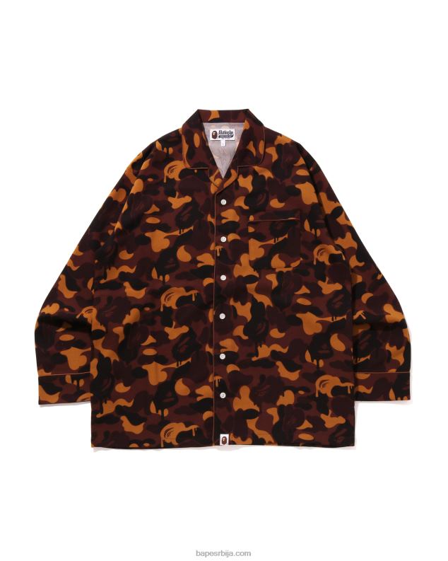 браон мушкарци A Bathing Ape цамо пиџама са чоколадом за Валентиново J4280300