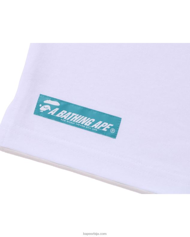бео мушкарци A Bathing Ape графичка мајица без рукава J428010