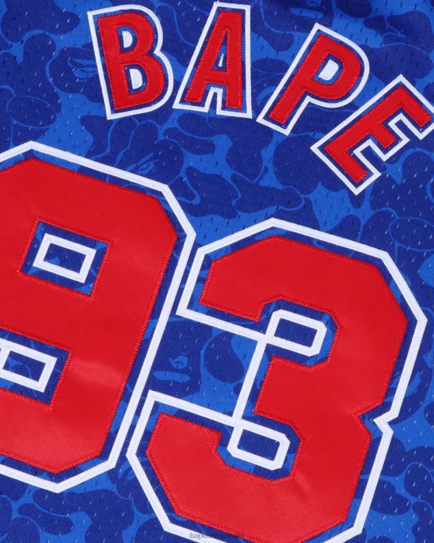 Плави мушкарци A Bathing Ape к м&н брооклин нетс мајица без рукава J4280363