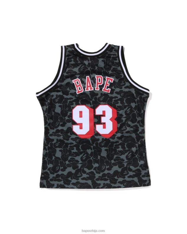 црн мушкарци A Bathing Ape к м&н мајами топло мајица мајице J4280365