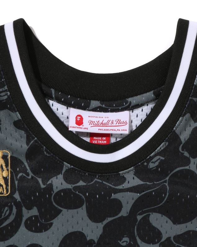 црн мушкарци A Bathing Ape к м&н мајами топло мајица мајице J4280365