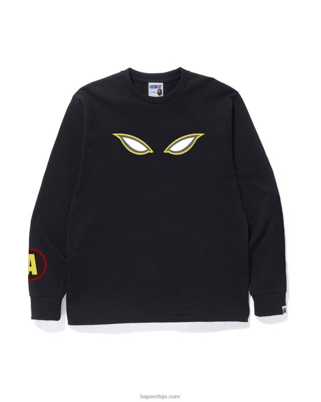 црн мушкарци A Bathing Ape схадов тее J4280107