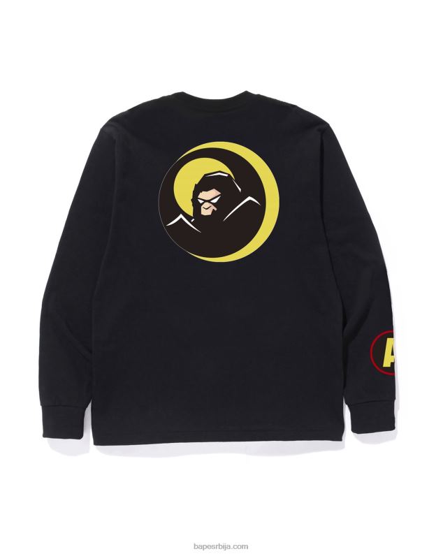 црн мушкарци A Bathing Ape схадов тее J4280107