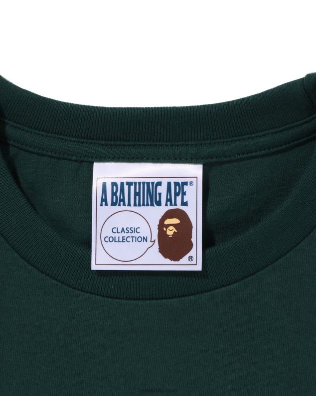 Војничко зелена мушкарци A Bathing Ape схадов тее J4280108