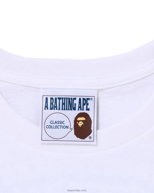 бео мушкарци A Bathing Ape схадов тее J4280110