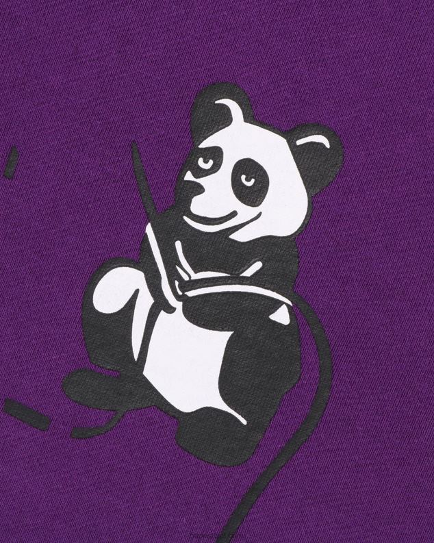 љубичаста мушкарци A Bathing Ape Боја цамо панда дуксерица са пуним патентним затварачем J4280187