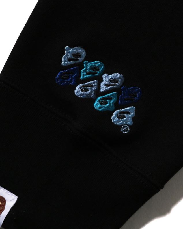 црн мушкарци A Bathing Ape абц цамо патцх опуштени кројни изрез J4280199