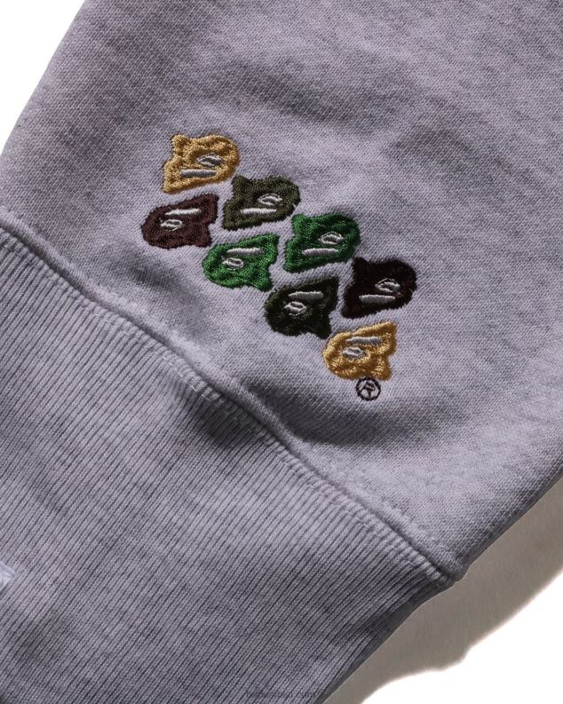 сива мушкарци A Bathing Ape абц цамо патцх опуштени кројни изрез J4280200