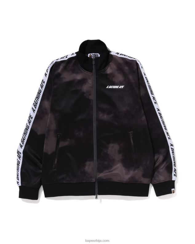 тамно сива мушкарци A Bathing Ape тие дие јакна J4280248