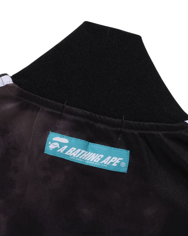 тамно сива мушкарци A Bathing Ape тие дие јакна J4280248