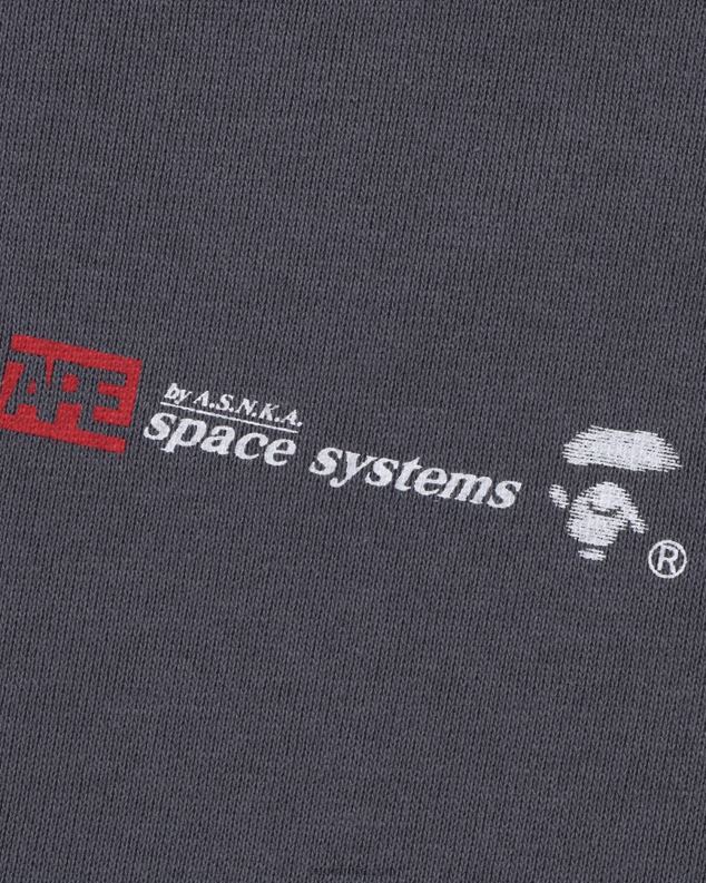 тамно сива мушкарци A Bathing Ape опуштени изрез J4280260