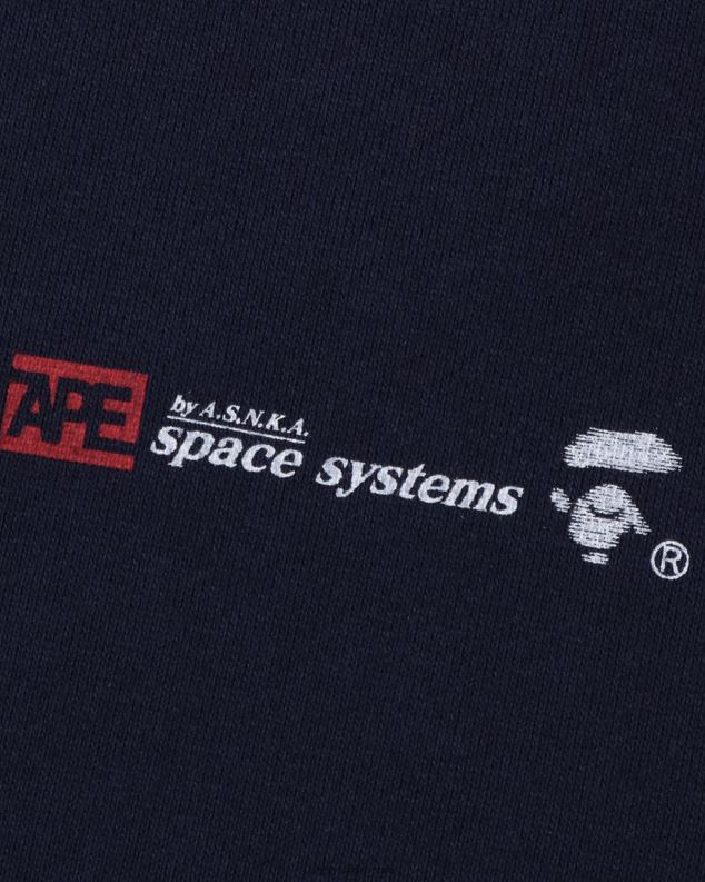 Морнарско плаво мушкарци A Bathing Ape опуштени изрез J4280261