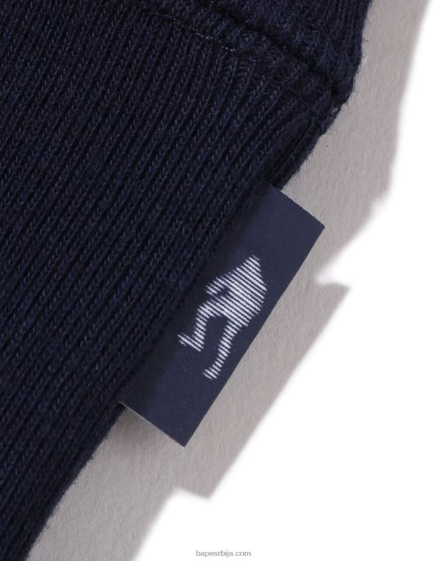 Морнарско плаво мушкарци A Bathing Ape опуштени изрез J4280261